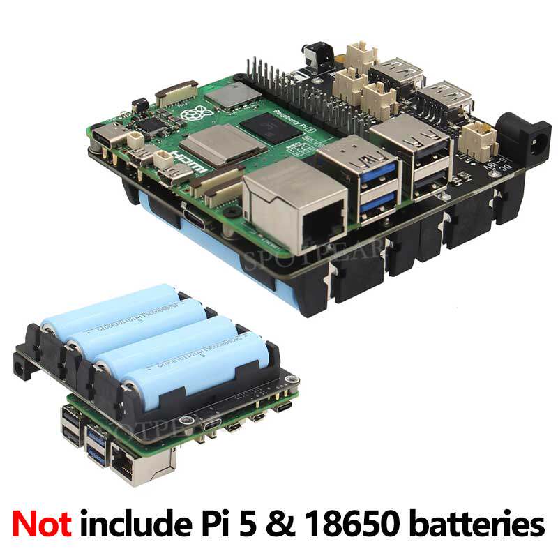 Raspberry Pi Uninterrupted Power Supply Ups 18650 - X1202 Scheda di Espansione per Gestione