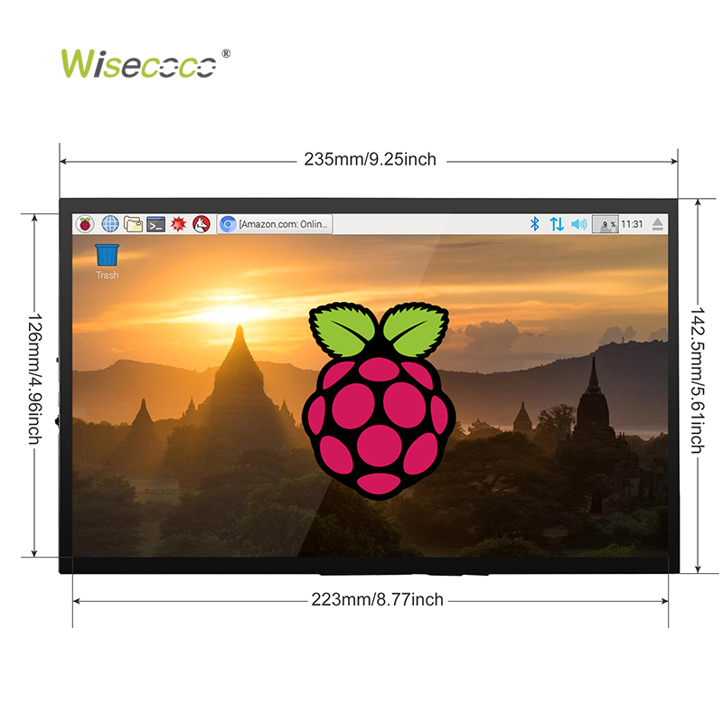 Monitor Touch Screen LCD IPS H - Raspberry Pi 10.1 Inch Capacitive Touch Screen Ips recensione e prezzo